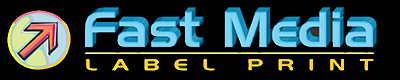 Fast Media Label Print Logo